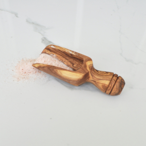 Olive Wood Salt Scoop